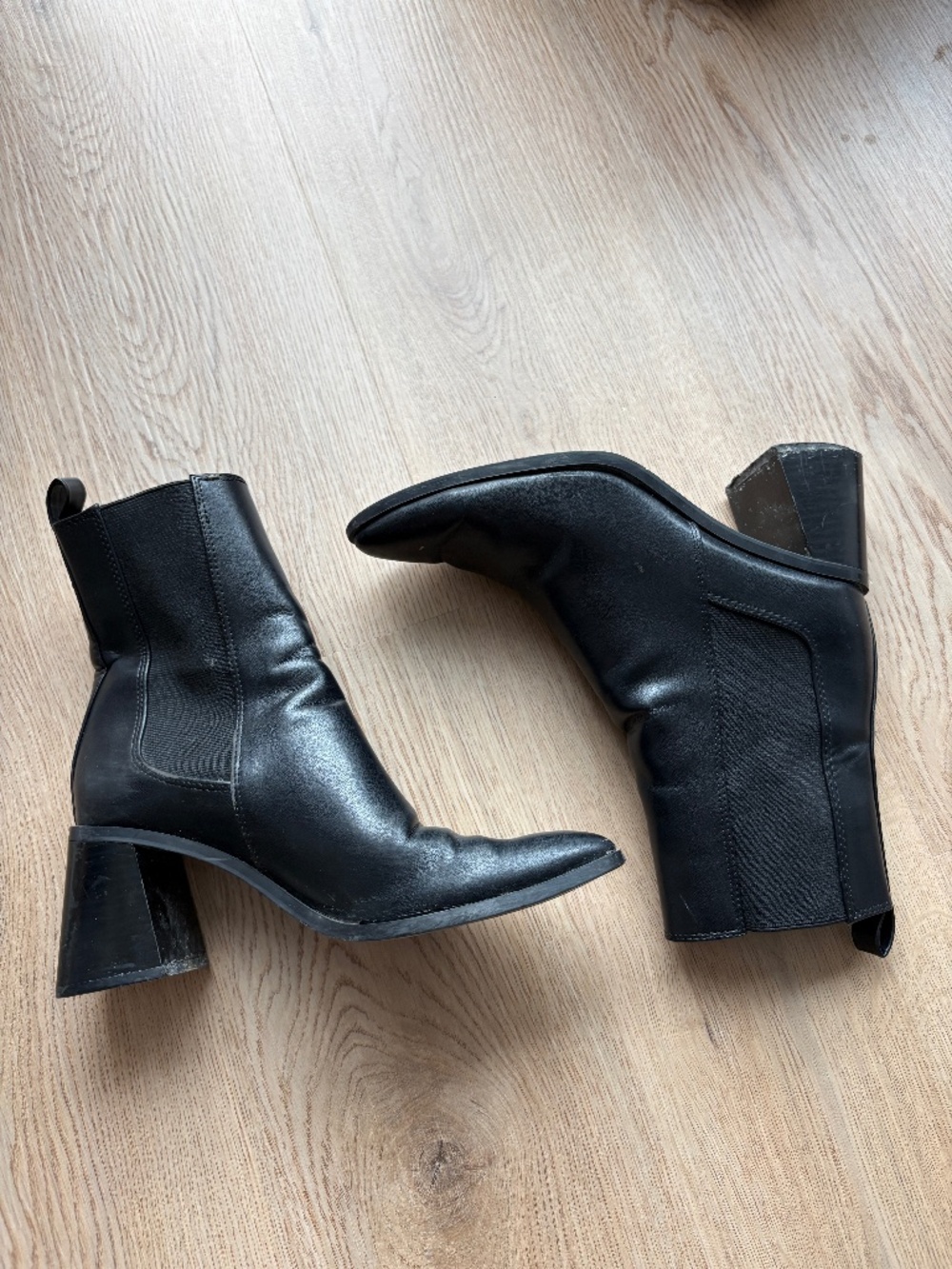 Zara Black Ankle Boots